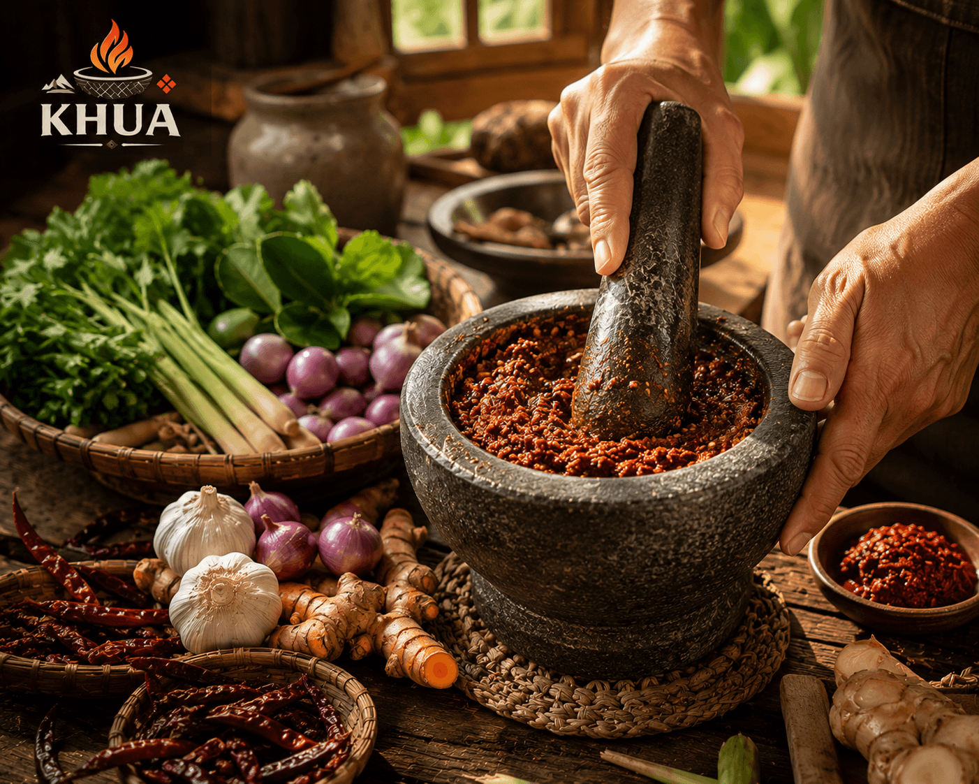 Nam Prik Ta Daeng Nuea What can you cook with these products?