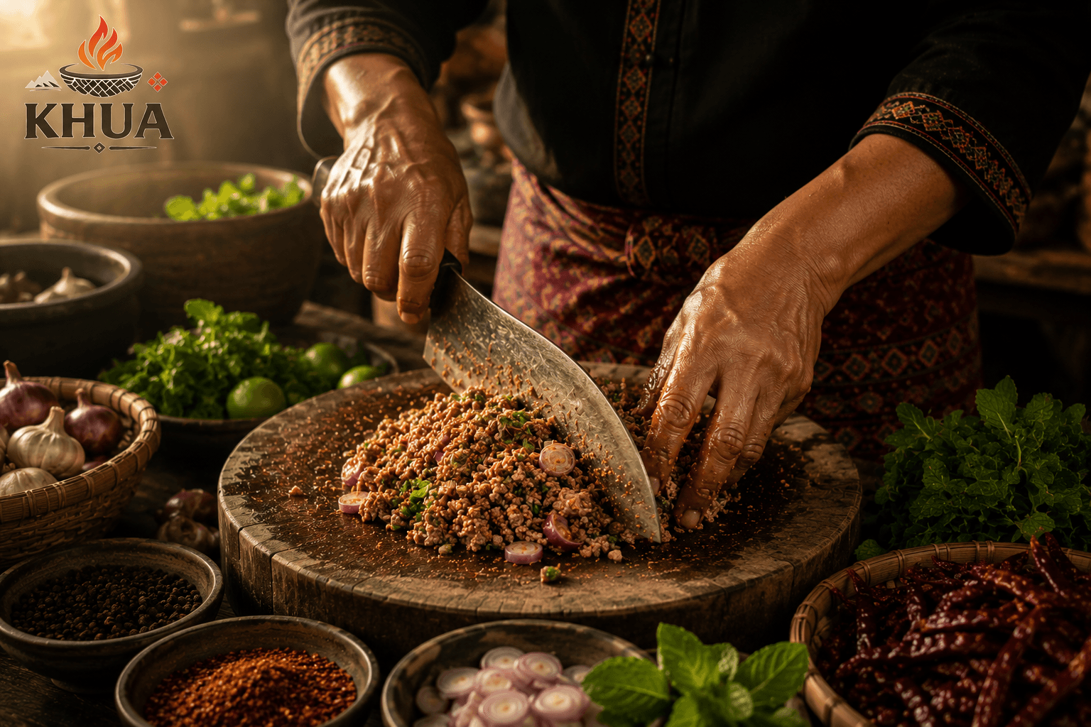 namprik-larb-phayao-cooking วิธีใช้เครื่องปรุงล้านนาในครัวบ้าน